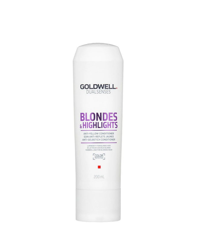 Goldwell Dualsenses Blondes & Highlights Anti-Yellow Conditioner, 200 ml.