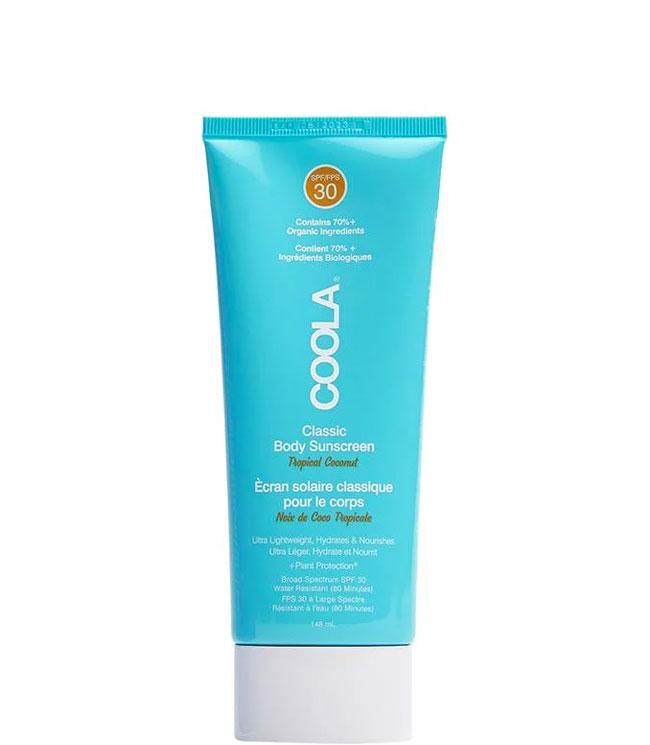 COOLA Classic Body Lotion Tropical Coconut SPF30, 148 ml.