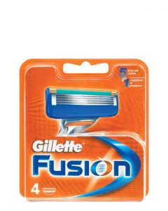 Gillette Fusion Barberblade, 4 stk.