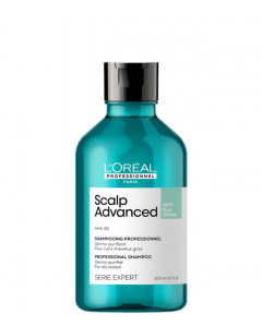 L'Oréal Pro Scalp Advanced Anti-Oiliness Shampoo, 300 ml.