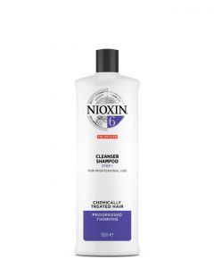 Nioxin 6 Cleanser Shampoo, 1000 ml.