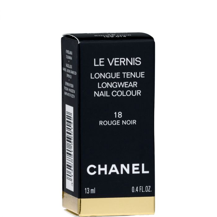 CHANEL+Le+Vernis+Nail+Polish+18+Rouge+Noir for sale online