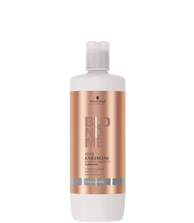 Schwarzkopf Blondme Tone Enhancing Bonding Shampoo, 1000 ml.