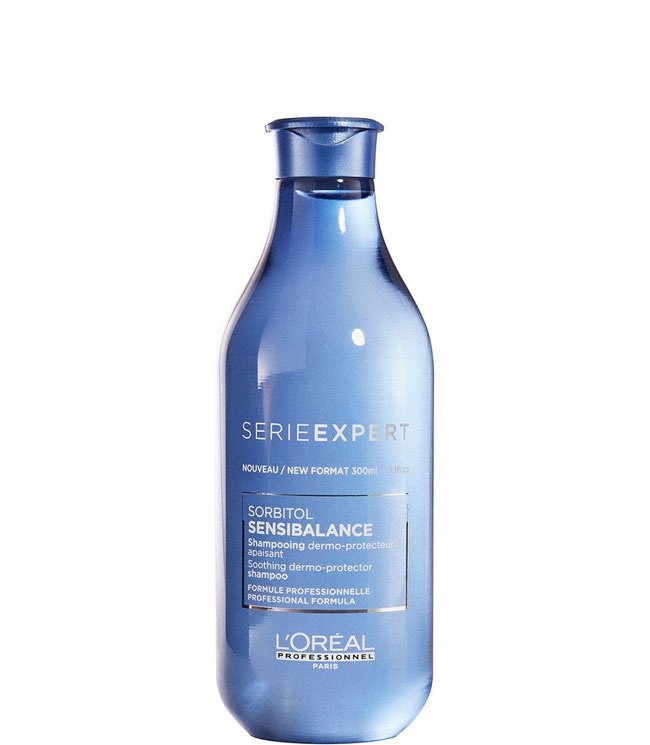 Produkt Ydeevne elektronisk L'Oreal Sensi Balance Shampoo, 300 ml.