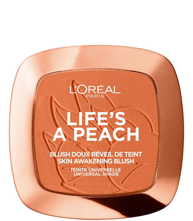 L'Oreal Paris Lifes a Peach Blush Powder 01 Peach Addict, 9 g.