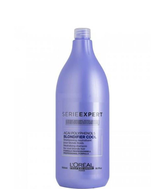 kanal Kabelbane tørst L'Oreal Blondifier Cool Shampoo, 1500 ml.